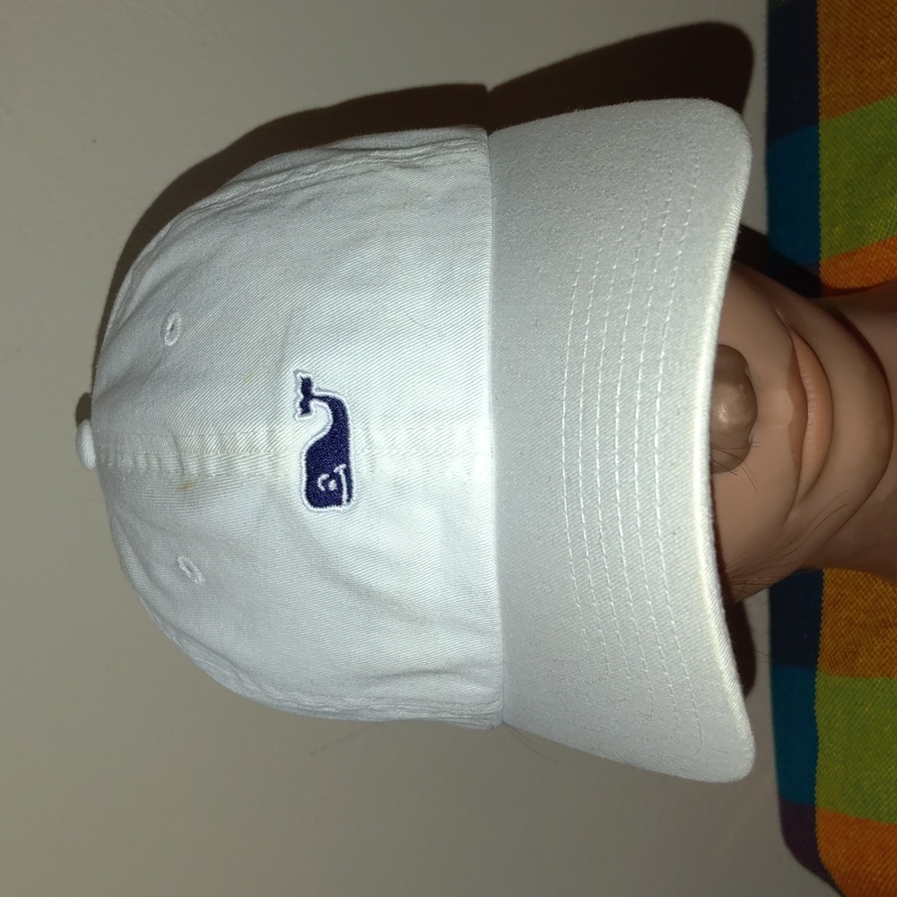 Vineyard Vines Embroidered Logo Strapback Hat Cap